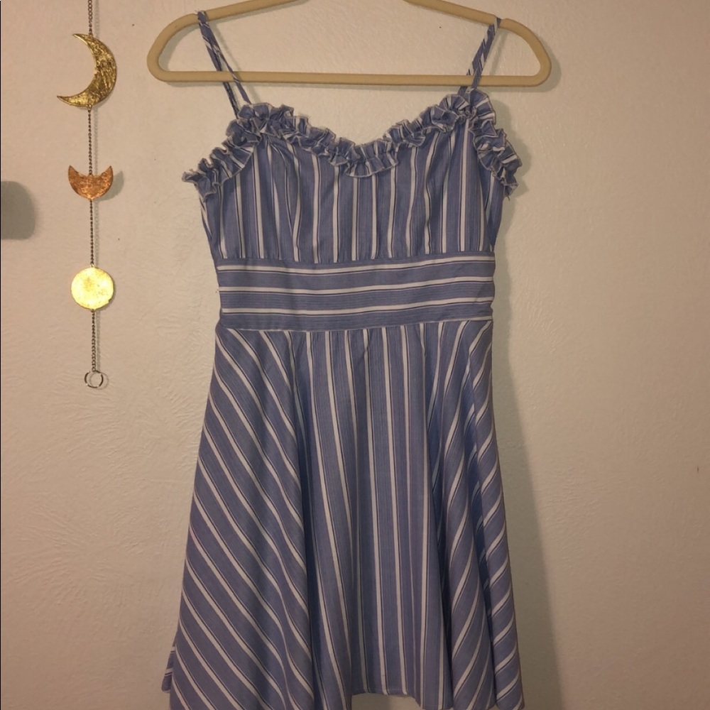 Altar’d State Blue and White Dress